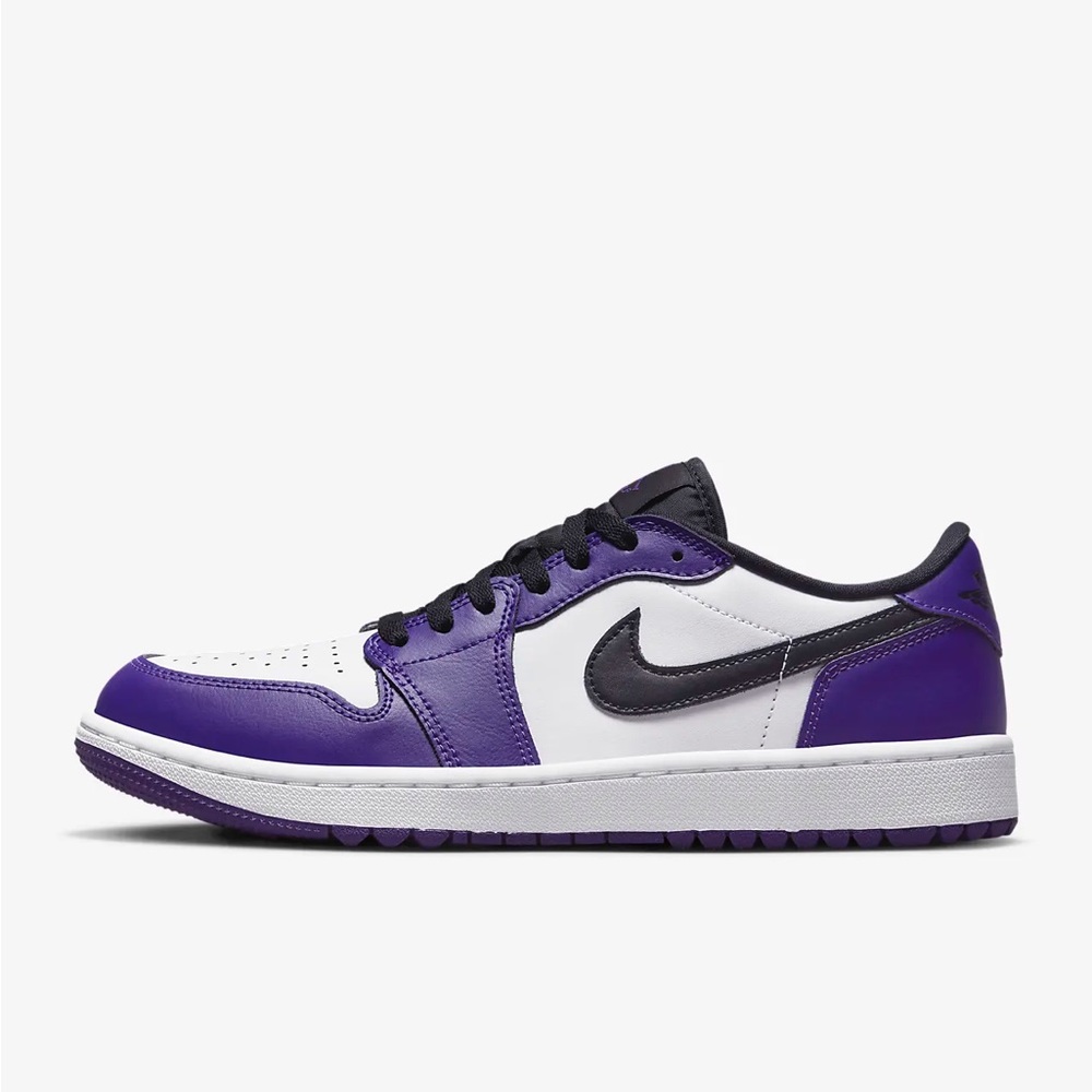 Nike Air Jordan 1 Low G purple men’s 8.5, women’s 10 brand new, unworn